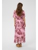 Cream Kleid CRAnnu Regular fit in Pink w. Bordeaux Flowers