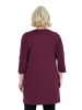 Ulla Popken Longshirt in dunkel weinrot