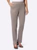 WITT WEIDEN Schlupfhose in taupe-meliert