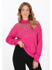 faina Women Sweater in fuchsia