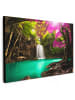 OnlyWow Leinwand Bilder Magischer Wasserfall