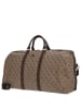 Guess Milano Weekender - Reisetasche 55 cm (beige/brown/blue) in beige/brown/blue