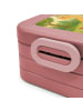 Mr. & Mrs. Panda MEPAL Bentobox Otter Bauch Design mit Spruch in Rot Pastell