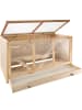 tectake Nagerkäfig Goldie 95 x 50 x 50 cm, braun