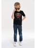 Logoshirt T-Shirt DC Superman Man of Steel in schwarz