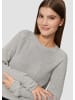 QS Strickpullover in 9400_grau meliert