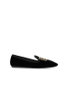 Miu Miu Schwarz Stoff Ballerina Flache Schuhe