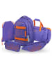 BAAGL 5-tlg. Set: Schulrucksack Skate Max in Schwarz Orange