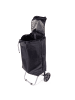 5five Simply Smart SHOPPING Trolley, Einkaufstasche 30 L in Schwarz, (B) 35 x (H) 95 x (L) 23 cm
