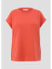 s.Oliver Sweatshirt kurzarm in Orange