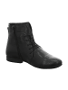 Think! Schnürstiefelette in schwarz