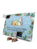 Mr. & Mrs. Panda Advents-Teekalender Pinguin Lagerfeuer mit Spruch in Eisblau
