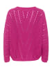 Kaffe Strickpullover KAjolie Loose fit in Festival Fuchsia