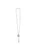 Steuer Modeschmuck Metall in silber