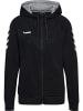 Hummel Baumwoll-Hoodie Hmlgo Cotton Zip Hoodie Woman in BLACK