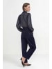 Rich & Royal Chiffonbluse mit Schleife in Midnight Blue
