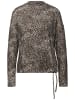 Street One LTD QR printed soft turtle nec in Sanded Beige