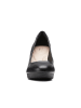 Clarks Plateau-Pumps für Damen in schwarz