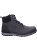 rieker Schnürstiefeletten in rauch/schwarz/schwarz
