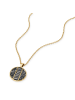 Tom Tailor Kette mit Anhänger Edelstahl, IP gold in Gold