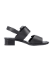 rieker Komfort Sandalen in Schwarz