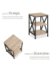 tectake Couchtisch Nottingham 40,5x40,5x60,5cm