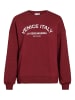 Vila Sweatshirt in Cabernet