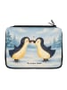 Mr. & Mrs. Panda Federmappe Pinguin Liebe Design ohne Spruch in Weiß