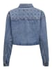 ONLY Jeansjacke in Medium Blue Denim