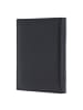 oxmox Leather Geldbörse RFID Schutz Leder 13 cm in schwarz-lizard 2.0