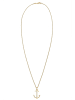 Elli Halskette 925 Sterling Silber Anker in Gold