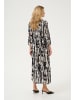 Kaffe Kleid BPolivia Regular fit in Black/White Graphic Lines