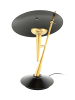 Kayoom Tischlampe Flyer 125 in gold - schwarz