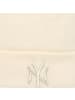 NEW ERA New Era Wmns Metallic Bobble Beanie New York Yankees Hat in Beige