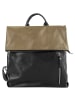 Cluty City-Rucksack echt Leder in beige
