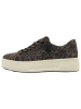 Tamaris WIDE FIT Sneaker in MOCCA LEOPARD