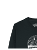 wat? Apparel Sweatshirt Mountains by night in Schwarz