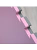 eyepower Trainingsmatte Puzzlematte Sportmatte 90x90x2cm Grau Pink pink