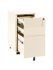 Beliani Büroschränke BOLSENA in Beige - (W) 30 x (H) 60 x (L) 45 cm