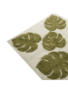 Beliani Kinderteppich BOTANIST in Beige/Grün - (W) 140 x (L) 200 cm