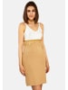 TOOCHE Kleid "Federkleid" in beige