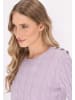 DreiMaster Damen Pullover in Lavendel melange