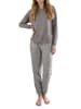 Tom Tailor Pyjama Victoria in grau-mittel-Allover