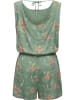 ragwear Jumpsuit Zella Print in Dusty Green