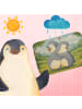 Mr. & Mrs. Panda Badteppich Pinguine Kuscheln Design ohne Spruch in Weiß