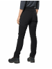 Jack Wolfskin Stoffhose für Damen in schwarz