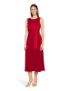 Vera Mont Cocktailkleid mit Plissee in Red Rose