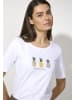 More & More Ananasshirt in white