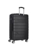 Nowi Bergamo 4 Rollen Trolley 75 cm schwarz