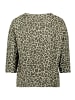 Betty Barclay Sweatshirt mit Kragen in Khaki/Khaki